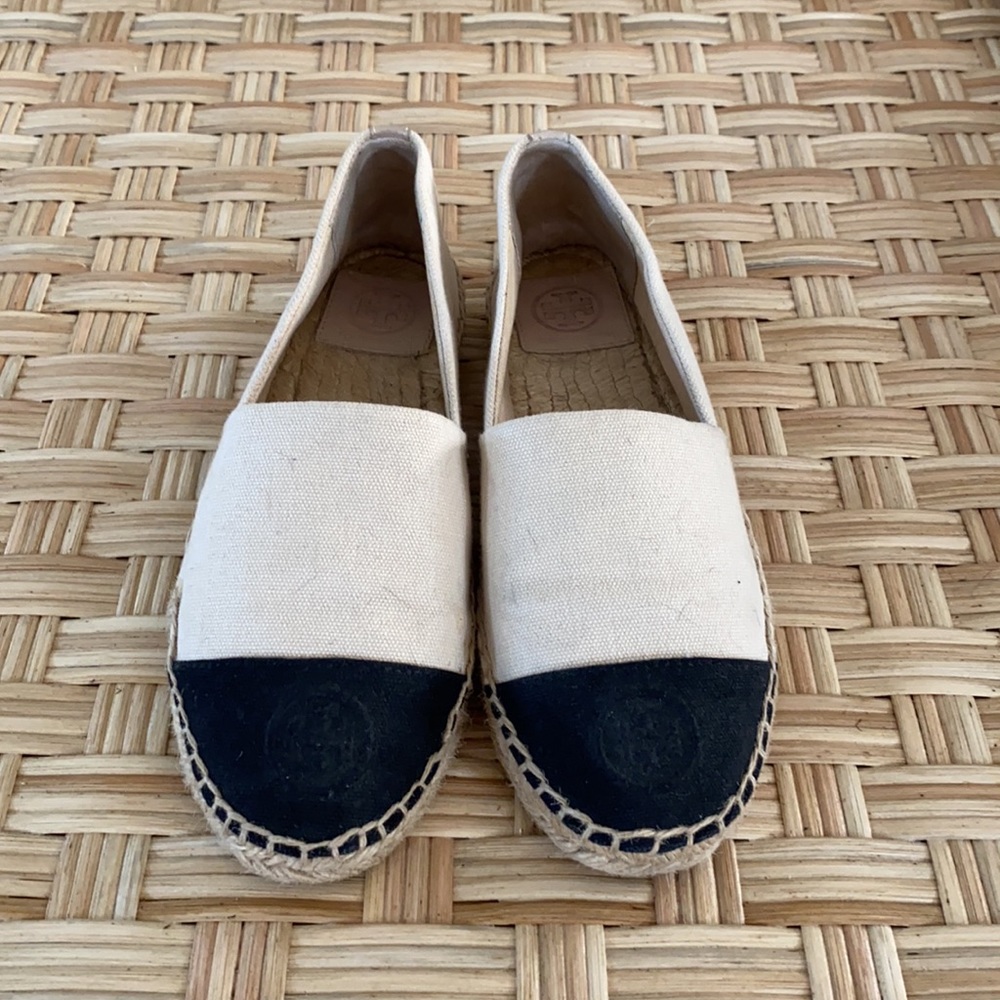 Tory Burch Colorblock Canvas Espadrille - Picture 3 of 7
